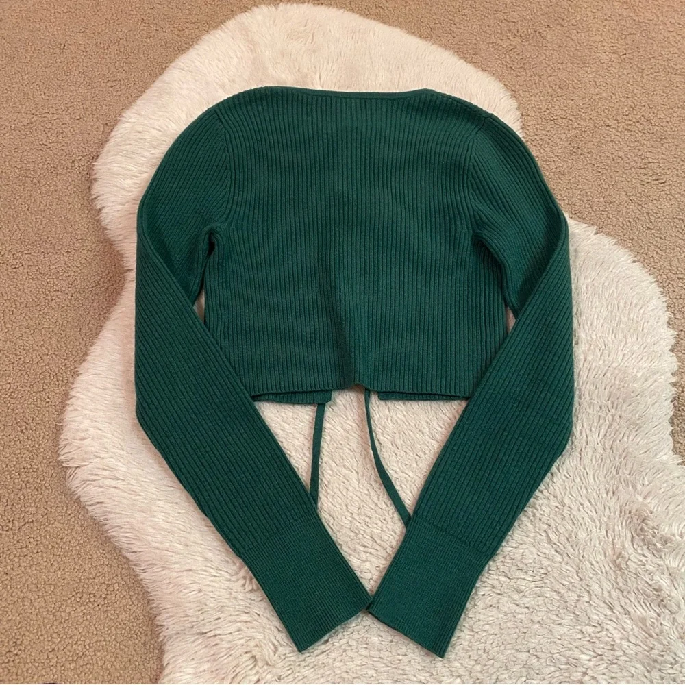 Wild Fable Ribbed Bow Sweater - Picture 5 of 5